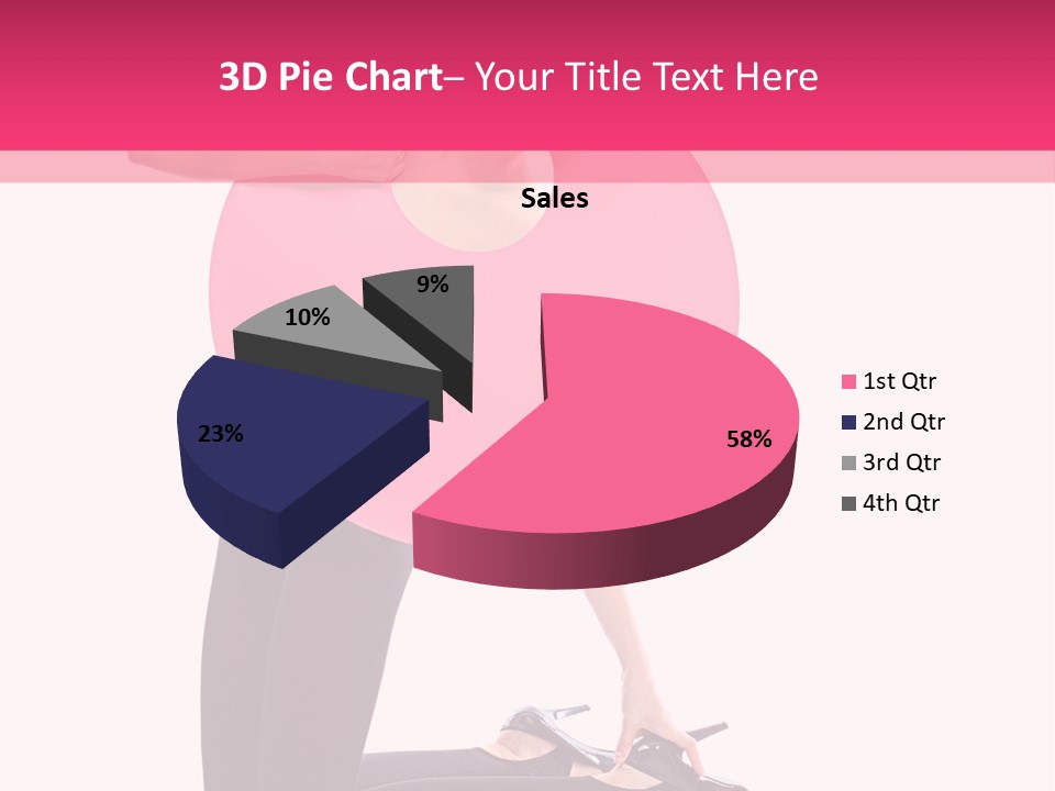 Portrait Vogue Person PowerPoint Template