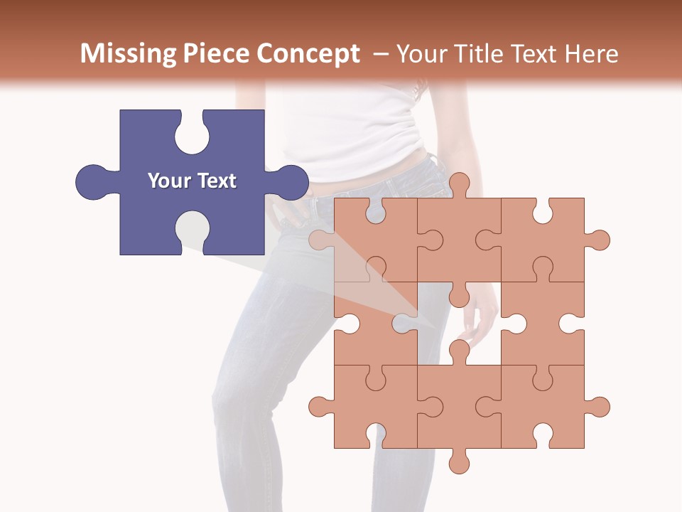 Attractive Naked Emotional PowerPoint Template