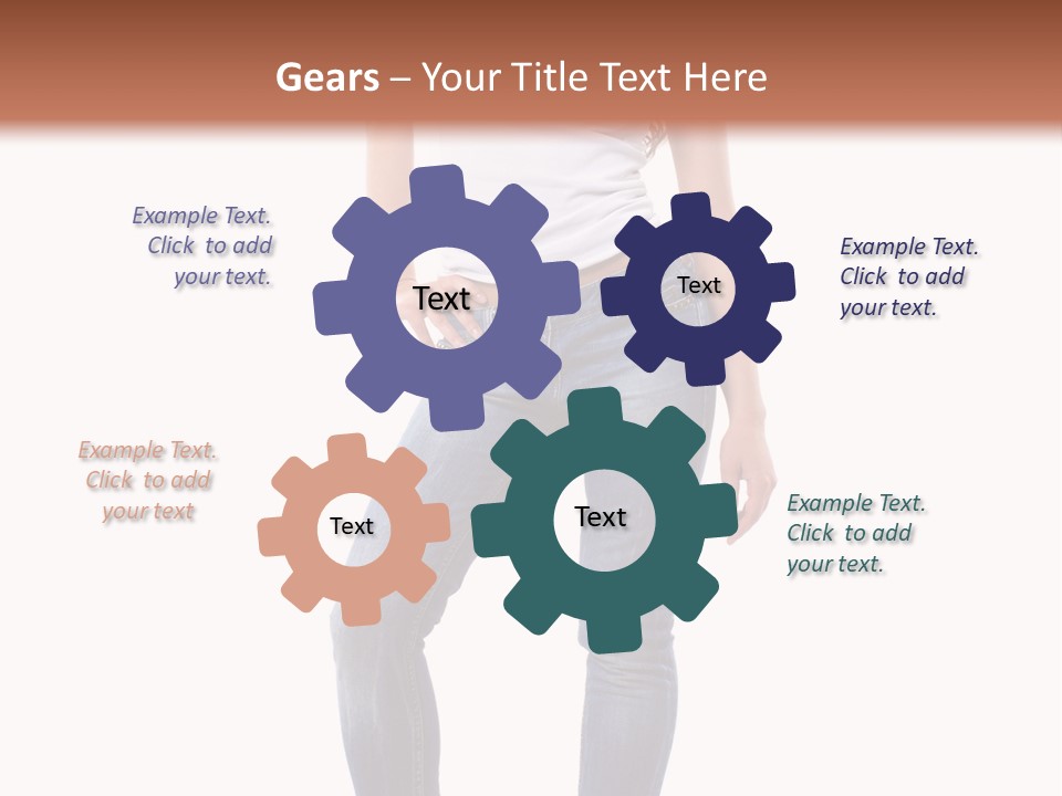 Attractive Naked Emotional PowerPoint Template