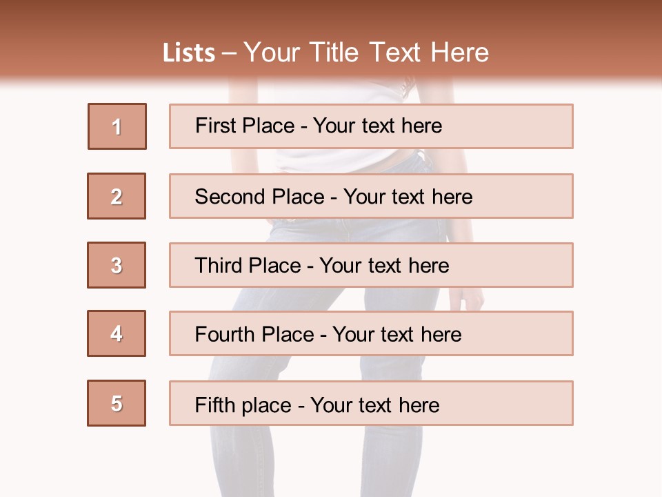 Attractive Naked Emotional PowerPoint Template