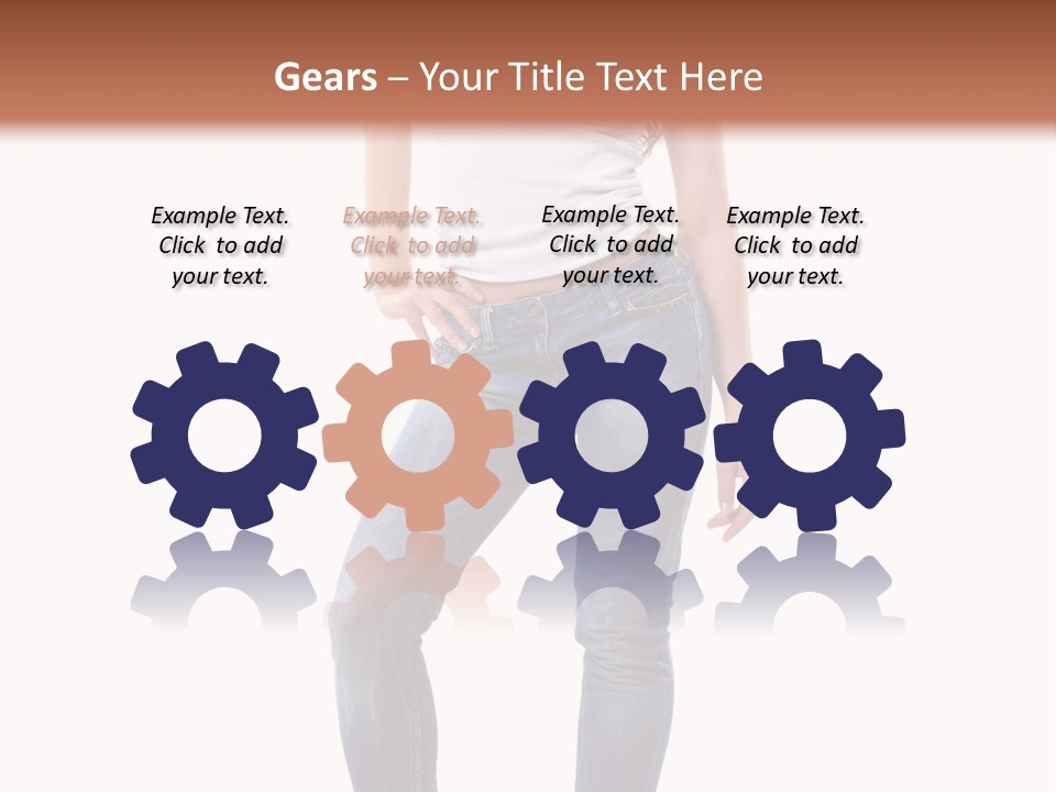 Attractive Naked Emotional PowerPoint Template