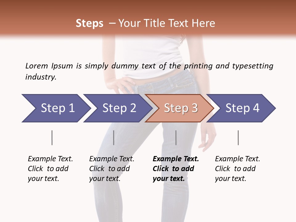 Attractive Naked Emotional PowerPoint Template