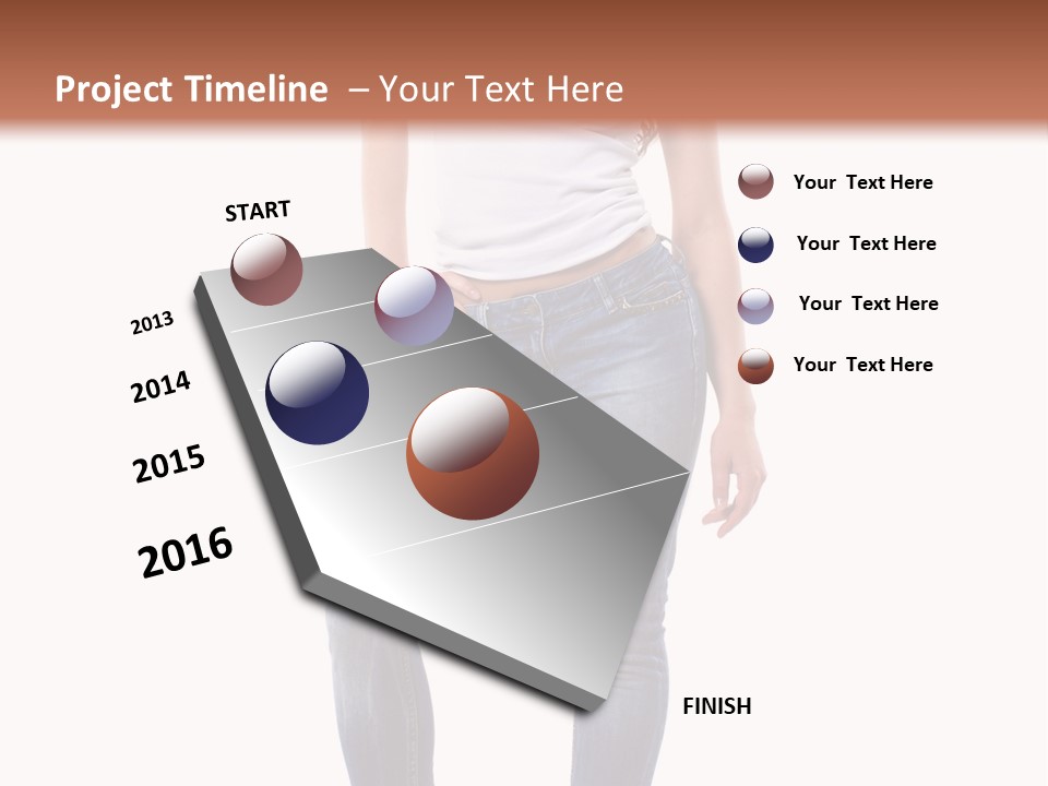 Attractive Naked Emotional PowerPoint Template