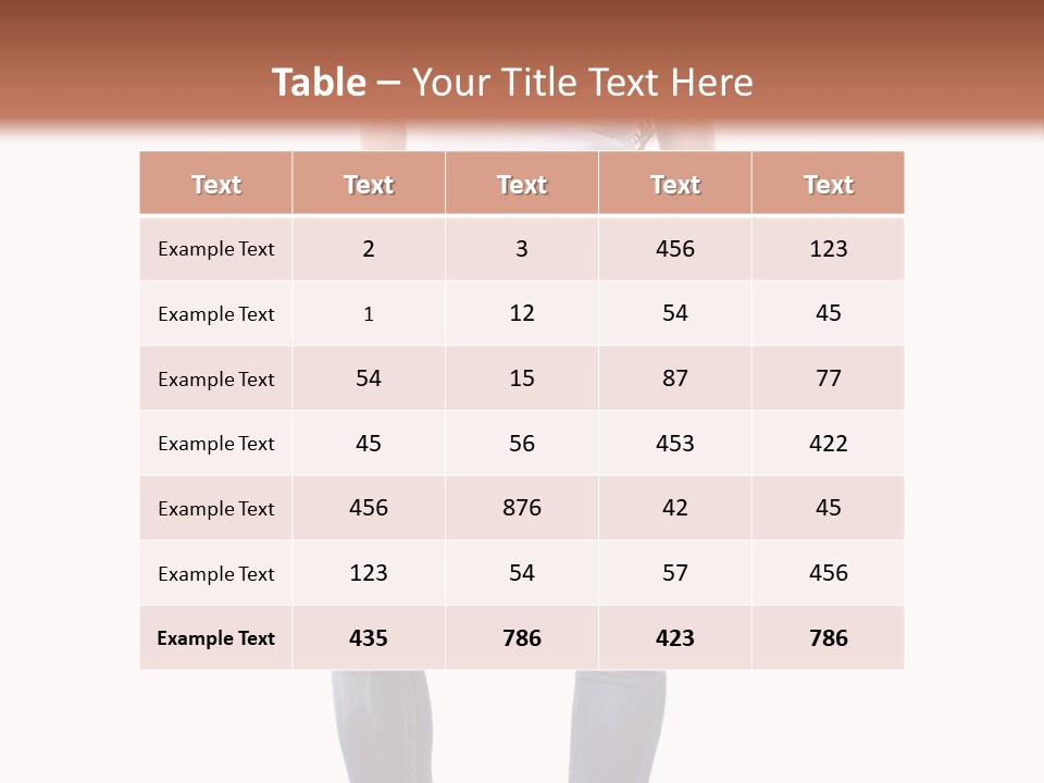 Attractive Naked Emotional PowerPoint Template