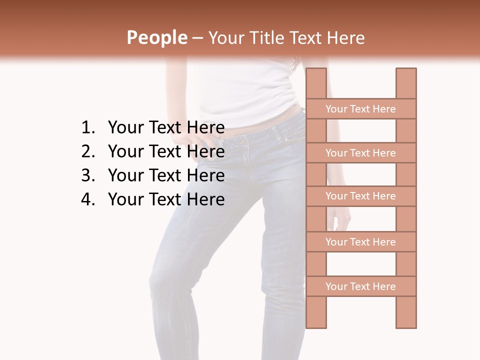 Attractive Naked Emotional PowerPoint Template