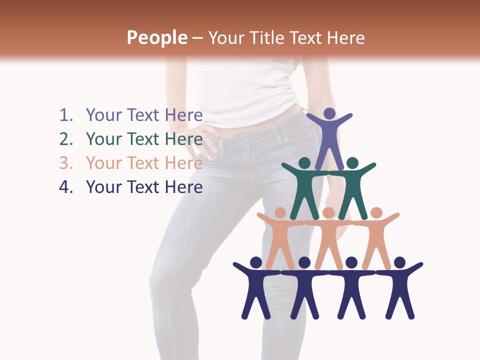 Attractive Naked Emotional PowerPoint Template