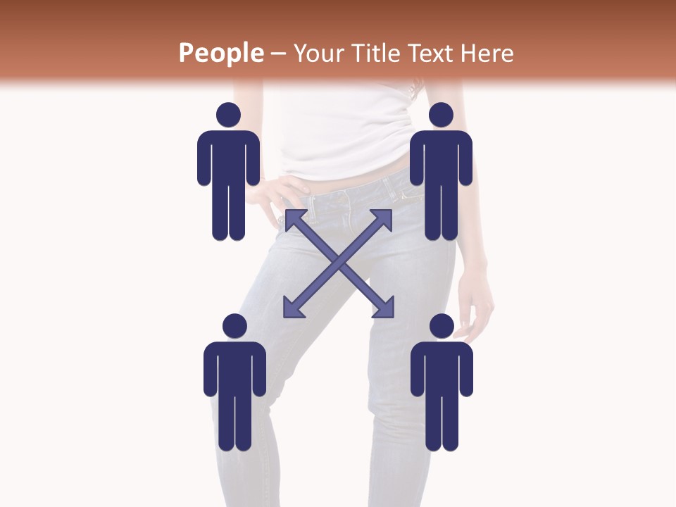 Attractive Naked Emotional PowerPoint Template