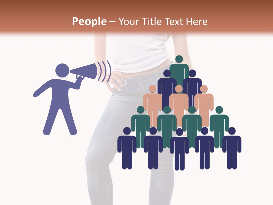 Attractive Naked Emotional PowerPoint Template