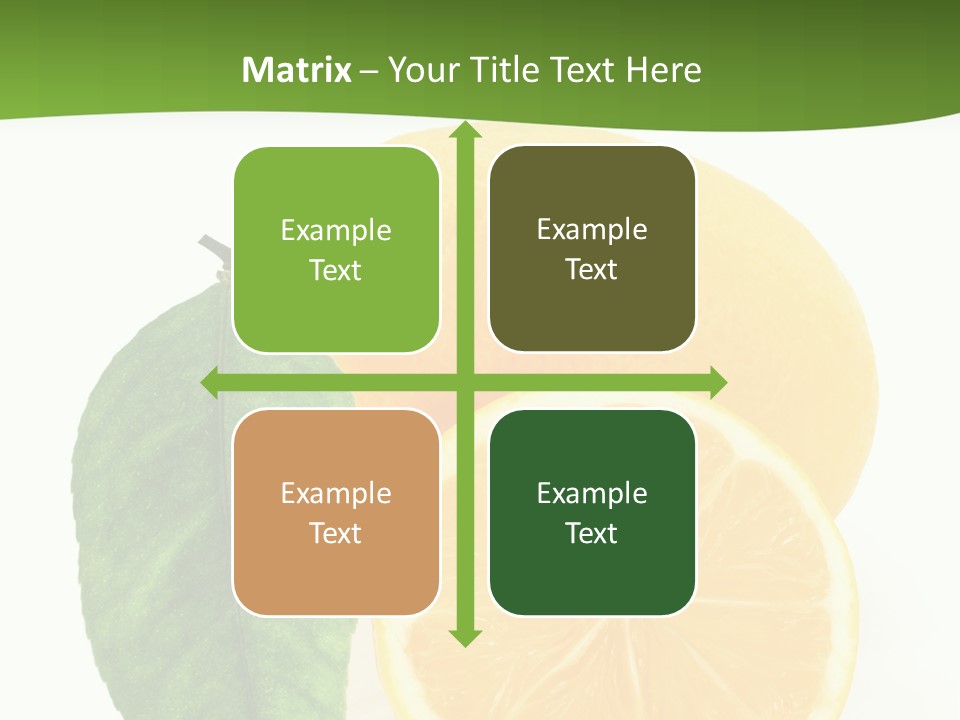 Natural Leaf Seasonal PowerPoint Template