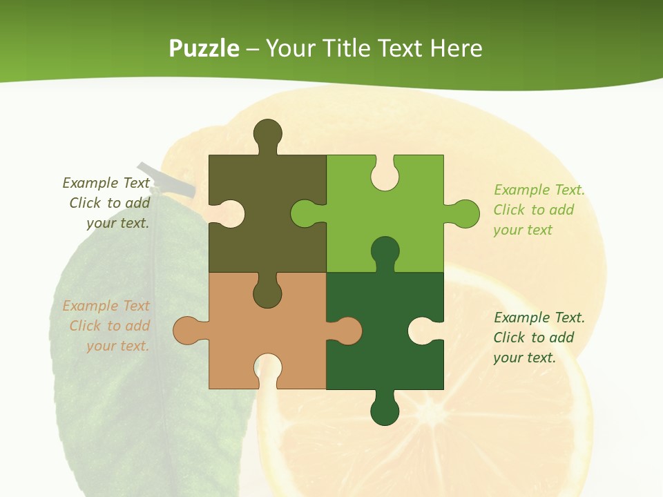 Natural Leaf Seasonal PowerPoint Template