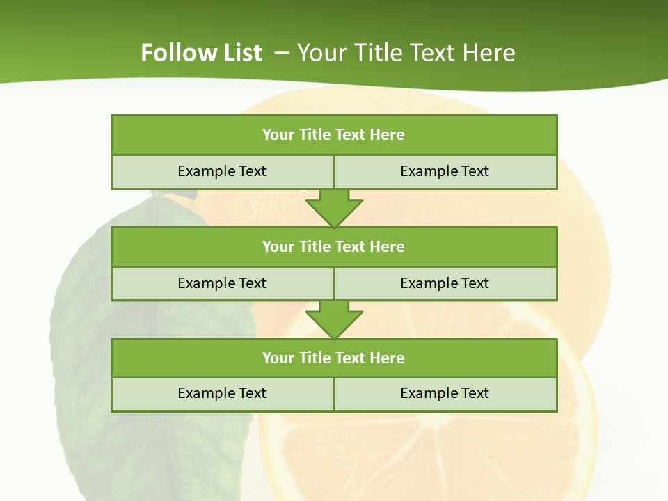 Natural Leaf Seasonal PowerPoint Template