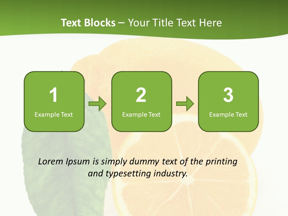 Natural Leaf Seasonal PowerPoint Template