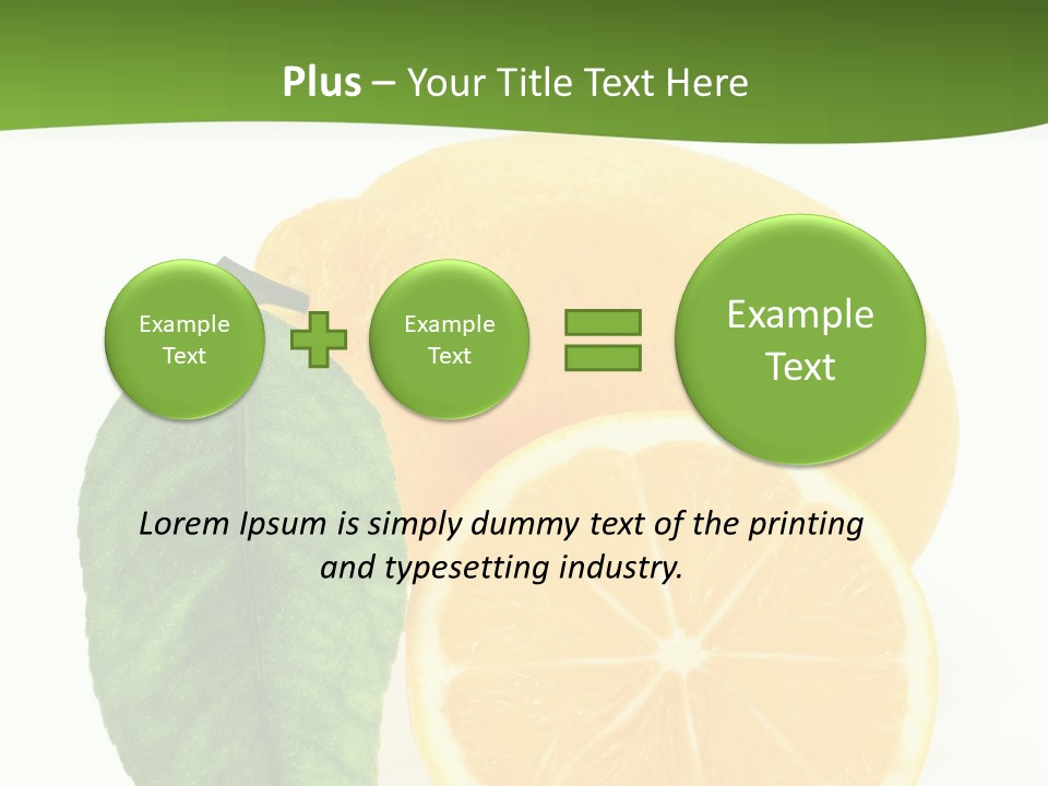 Natural Leaf Seasonal PowerPoint Template