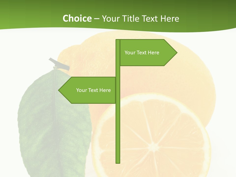 Natural Leaf Seasonal PowerPoint Template
