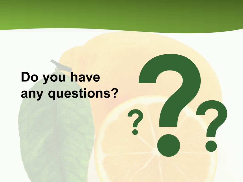 Natural Leaf Seasonal PowerPoint Template