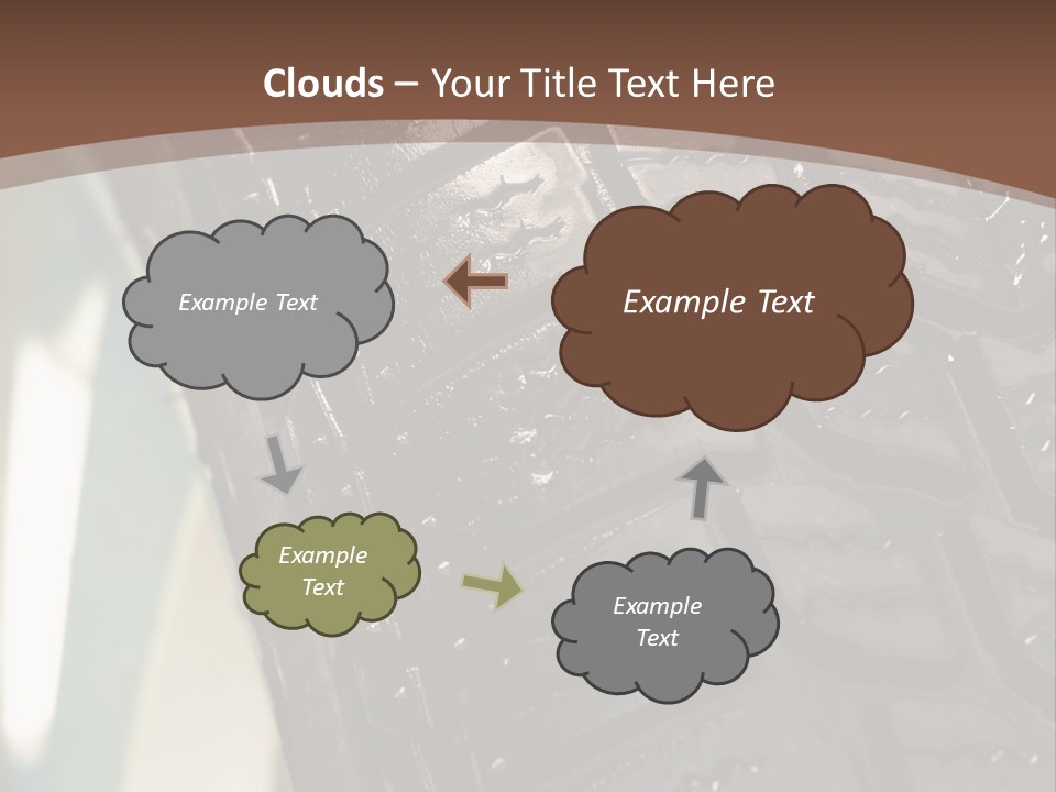Pattern Wheel Tire PowerPoint Template