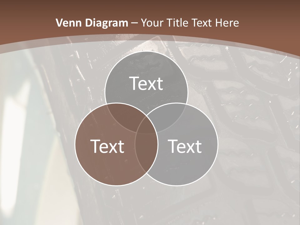 Pattern Wheel Tire PowerPoint Template