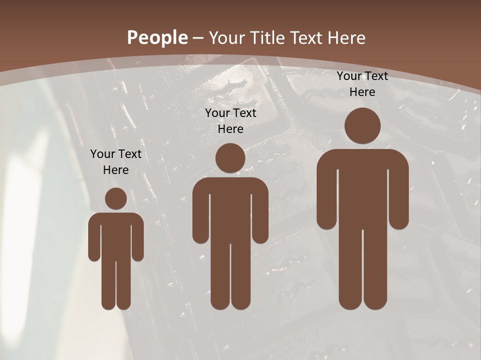 Pattern Wheel Tire PowerPoint Template