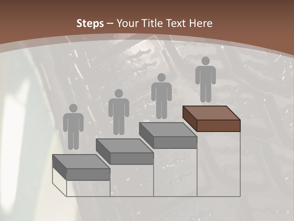 Pattern Wheel Tire PowerPoint Template