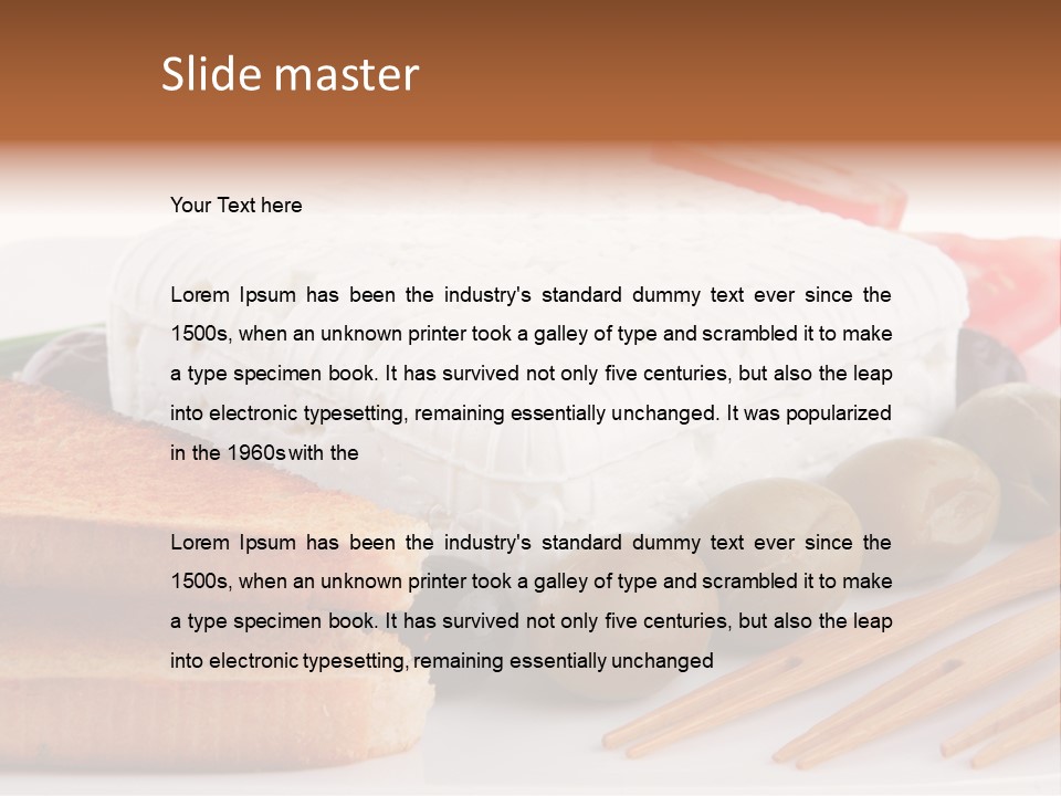 Plate Gourmet Salt PowerPoint Template