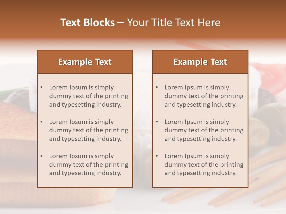 Plate Gourmet Salt PowerPoint Template