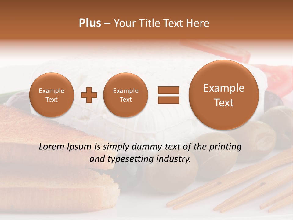 Plate Gourmet Salt PowerPoint Template