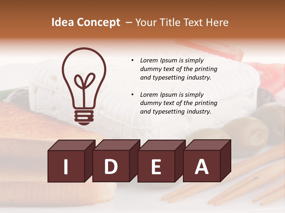 Plate Gourmet Salt PowerPoint Template