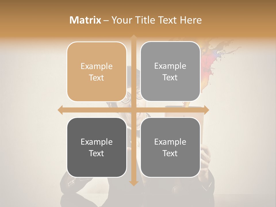 Happy Trickster Product PowerPoint Template