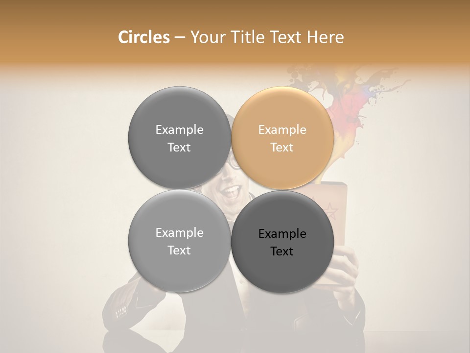 Happy Trickster Product PowerPoint Template