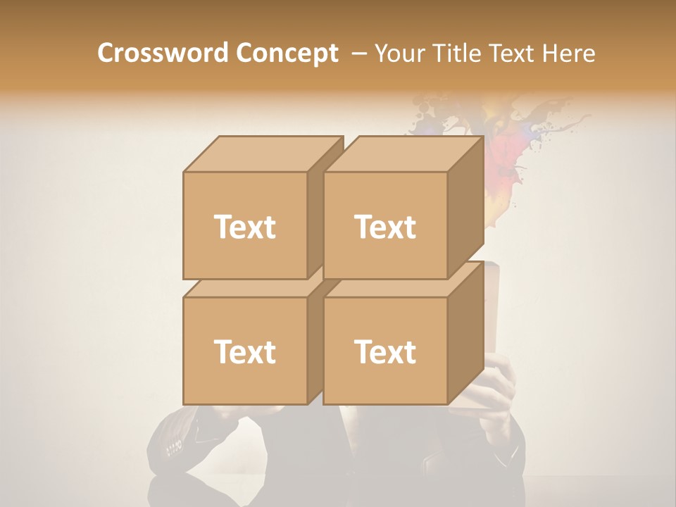 Happy Trickster Product PowerPoint Template