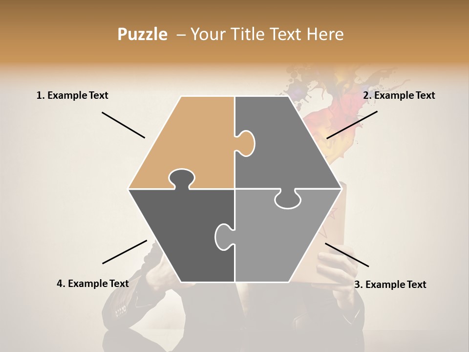 Happy Trickster Product PowerPoint Template