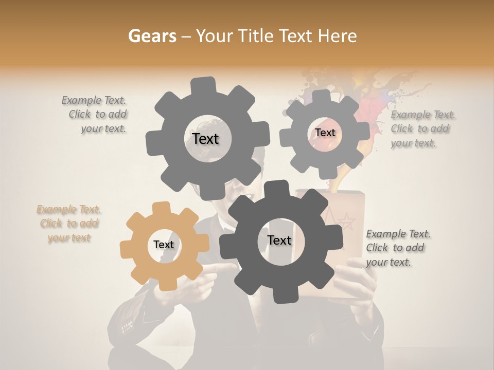 Happy Trickster Product PowerPoint Template