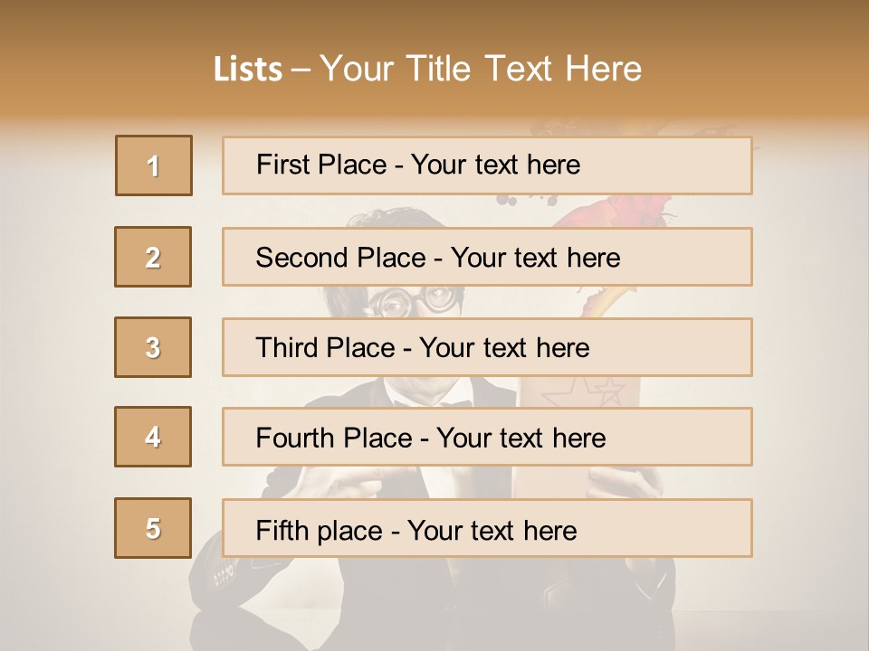 Happy Trickster Product PowerPoint Template