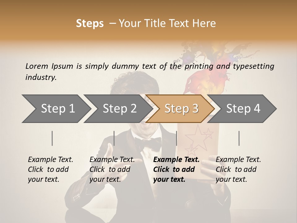 Happy Trickster Product PowerPoint Template