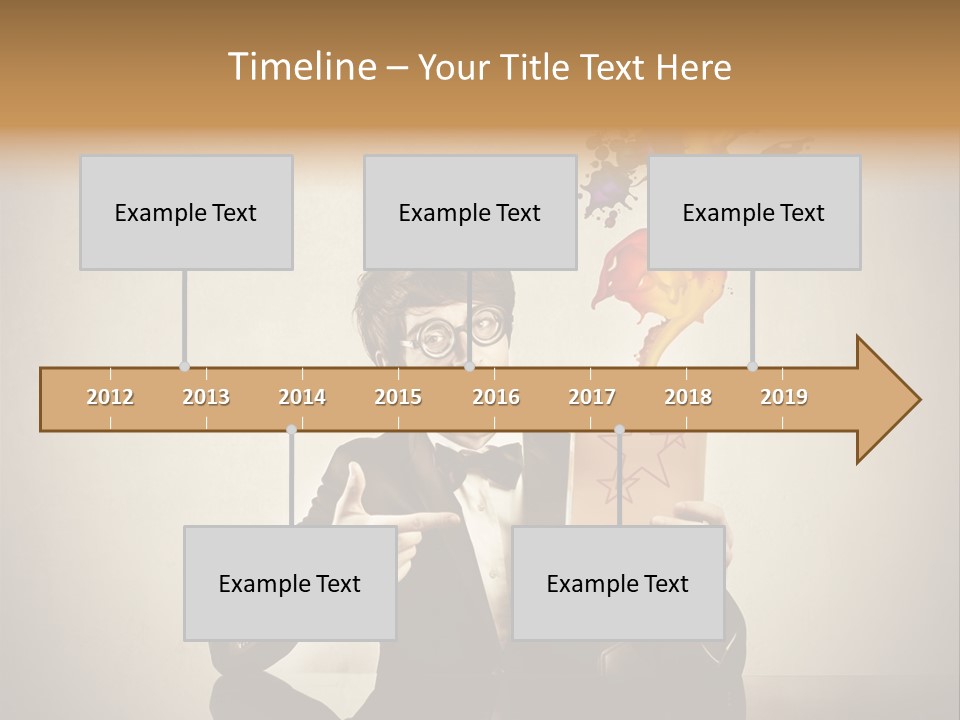 Happy Trickster Product PowerPoint Template