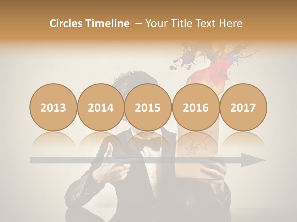 Happy Trickster Product PowerPoint Template