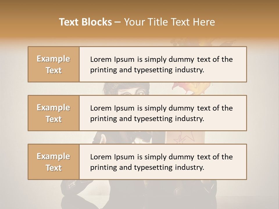 Happy Trickster Product PowerPoint Template