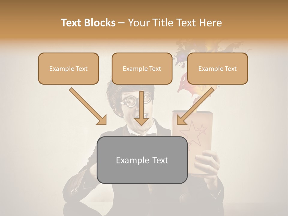 Happy Trickster Product PowerPoint Template
