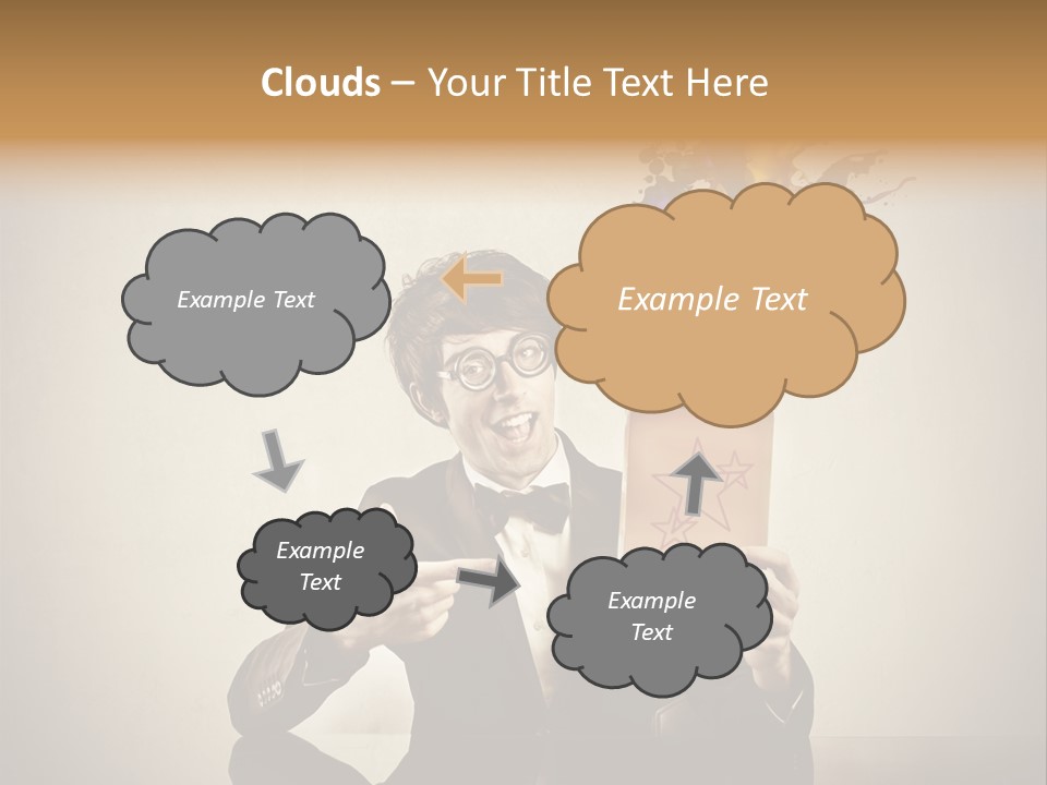 Happy Trickster Product PowerPoint Template