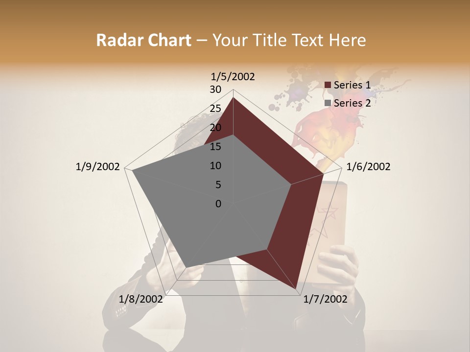 Happy Trickster Product PowerPoint Template