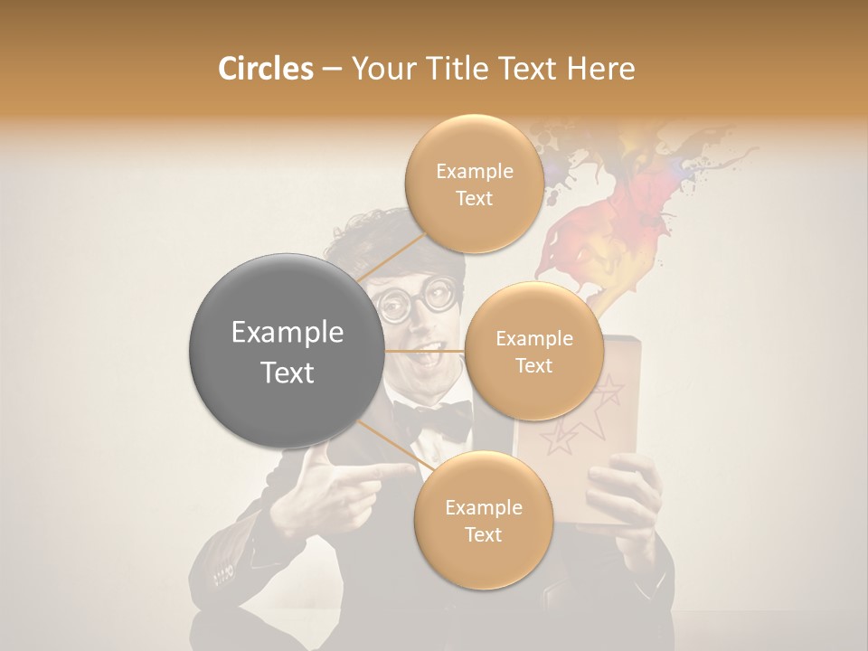 Happy Trickster Product PowerPoint Template