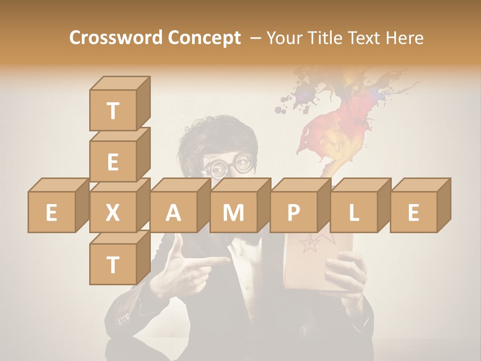 Happy Trickster Product PowerPoint Template