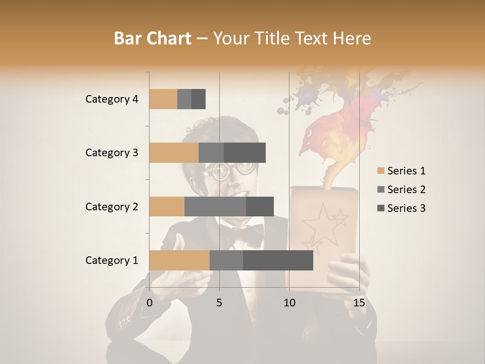Happy Trickster Product PowerPoint Template