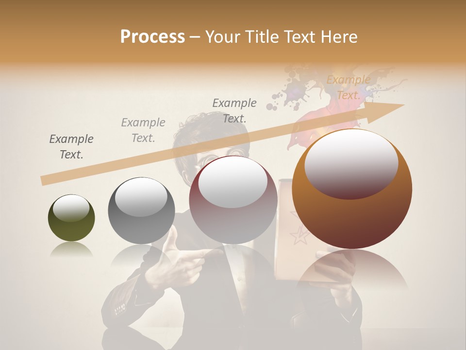Happy Trickster Product PowerPoint Template