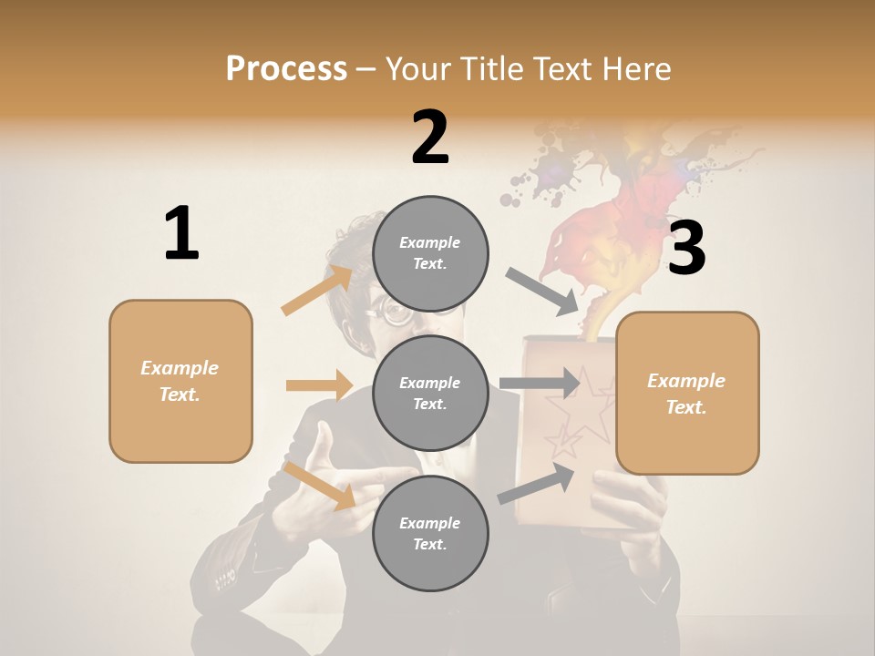 Happy Trickster Product PowerPoint Template