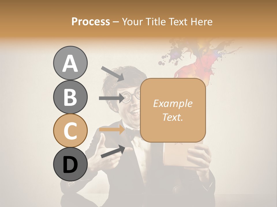 Happy Trickster Product PowerPoint Template