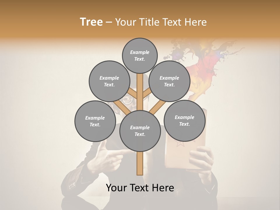 Happy Trickster Product PowerPoint Template