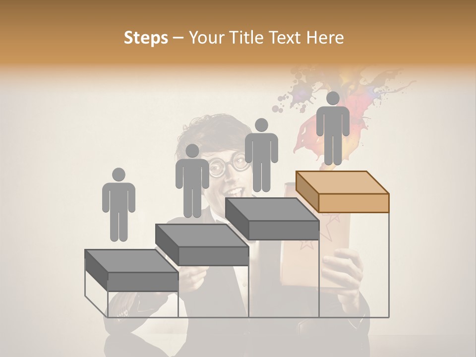 Happy Trickster Product PowerPoint Template