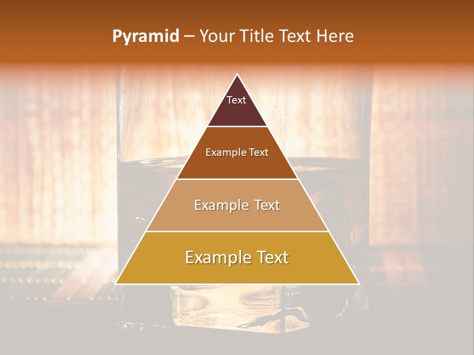 Cube Cold Brown PowerPoint Template