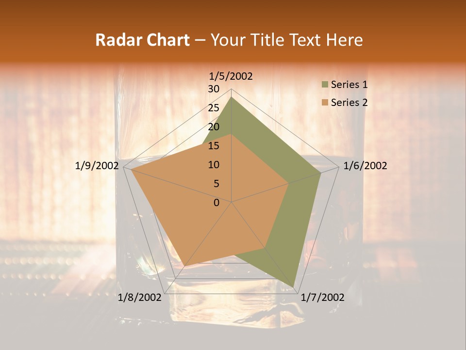 Cube Cold Brown PowerPoint Template